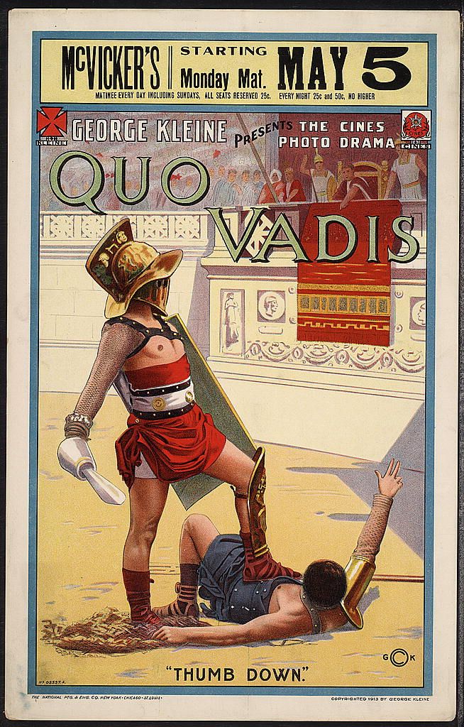 Quo vadis 1912 – Movies From The Silent Era